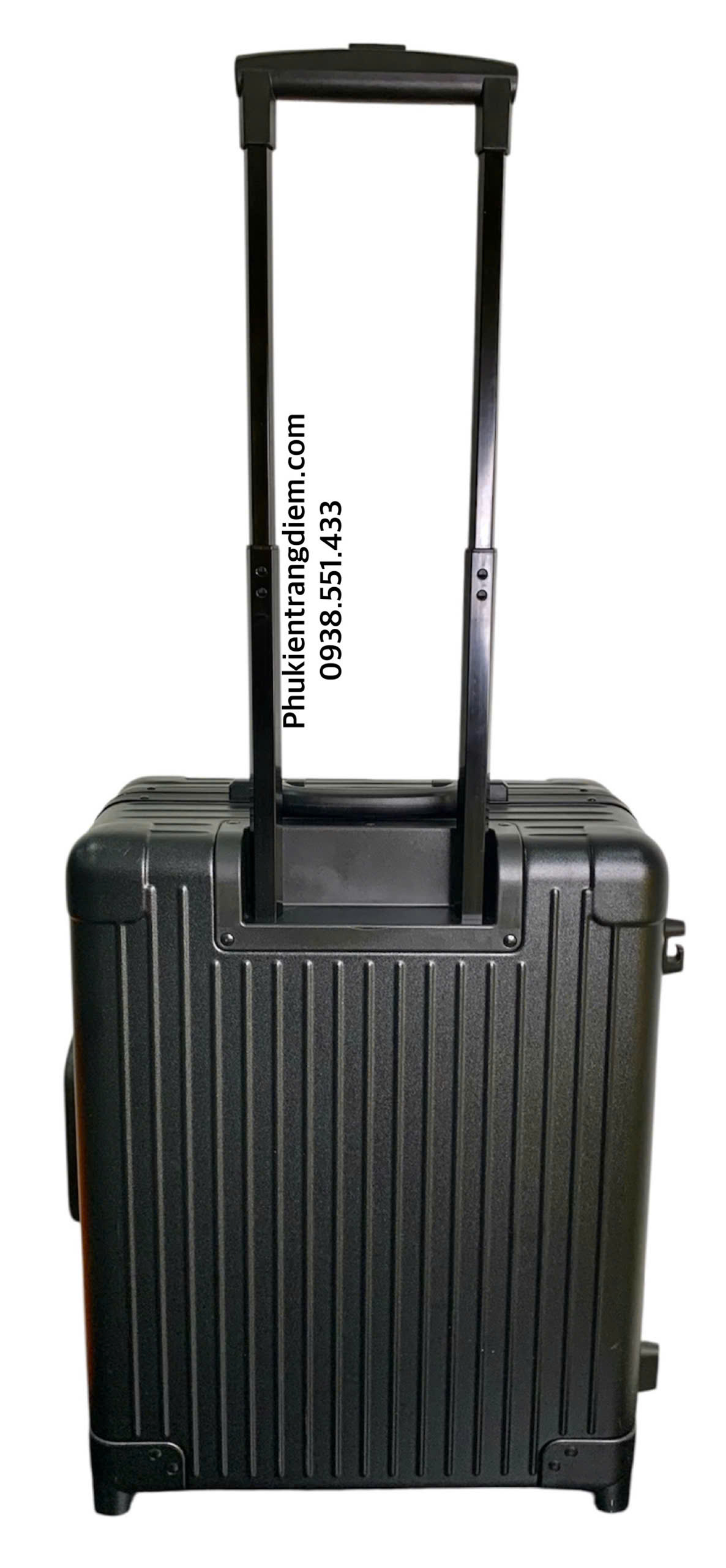 cốp vali k&eacute;o trang điểm chuy&ecirc;n nghiệp d&agrave;nh cho thợ makeup k&egrave;m 4 t&uacute;i PVC trong suốt