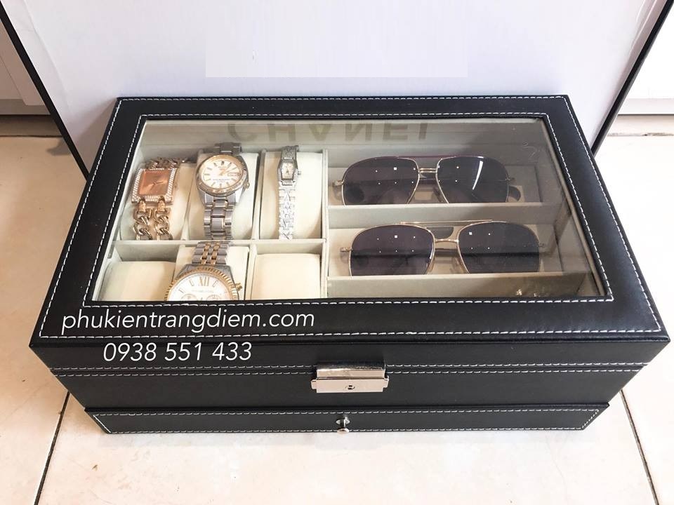 hộp đồng hồ trang sức mắt kính bền đẹp giá rẻ